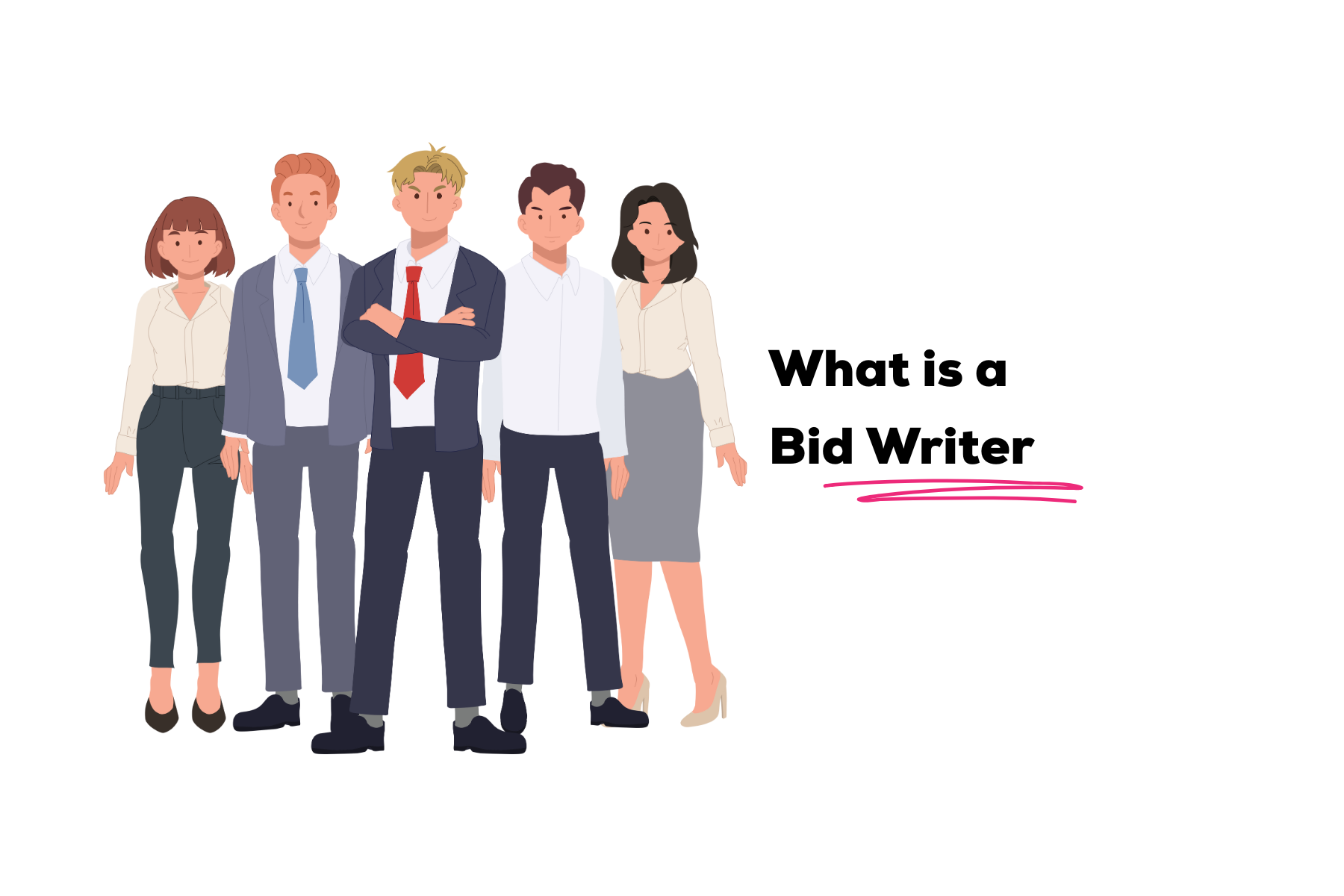 What is a bid writer?