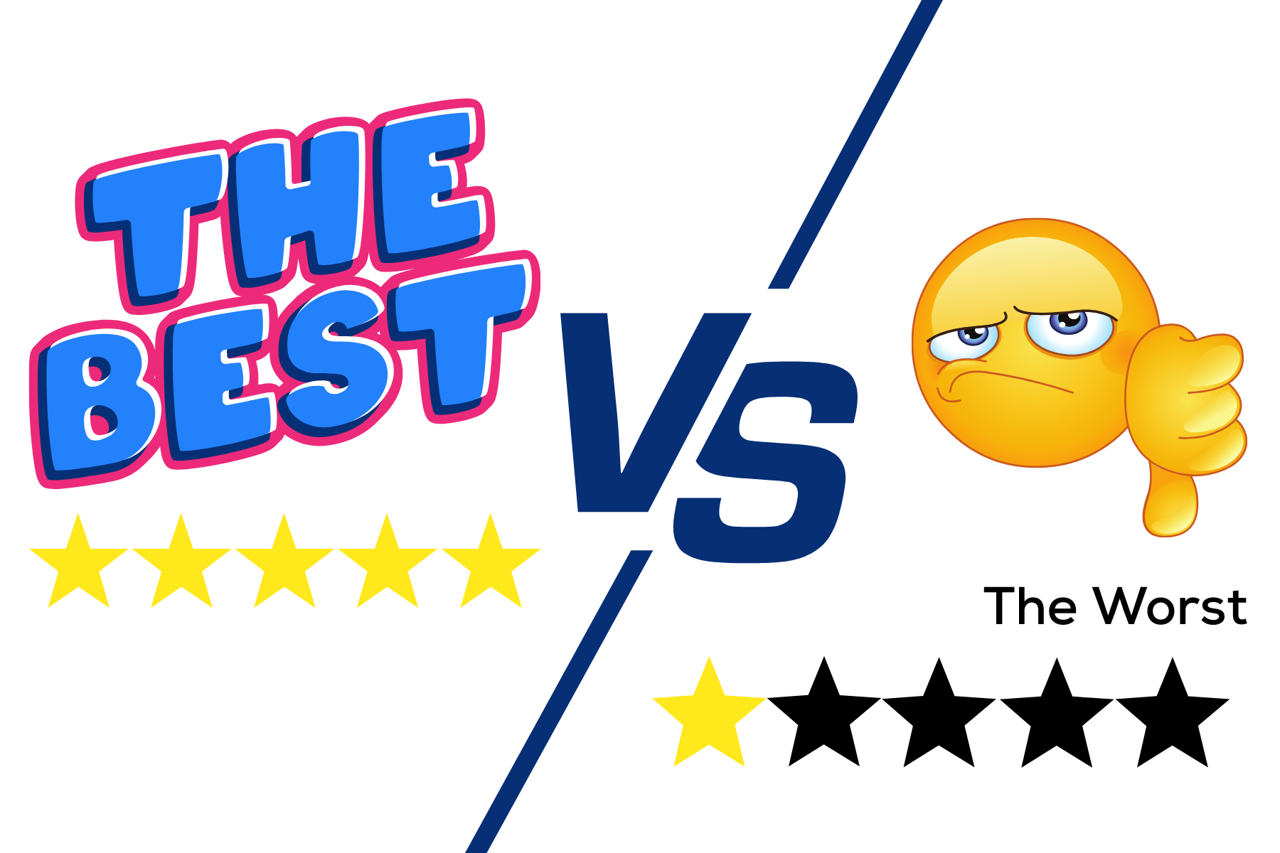 The Best and The Worst Cases of AI